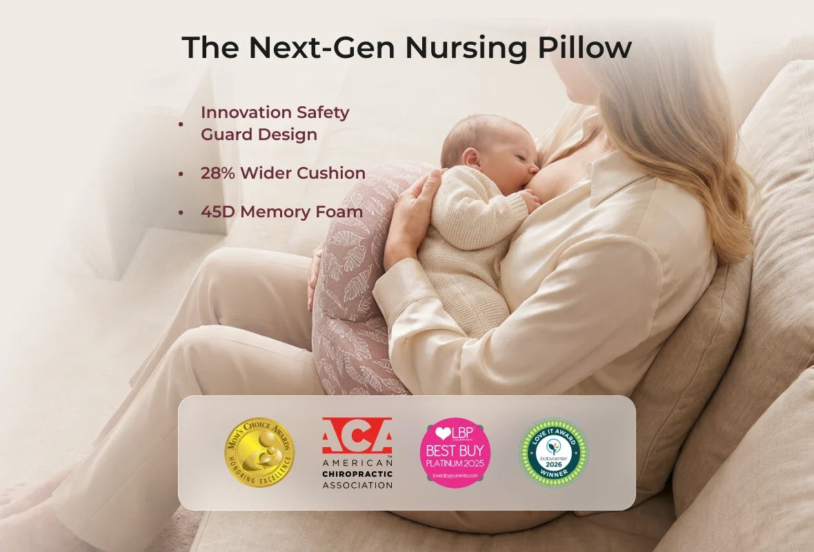 Momcozy MaxSupport Nursing Pillow