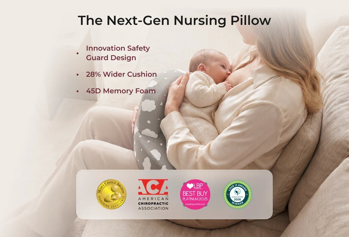 Momcozy MaxSupport Nursing Pillow