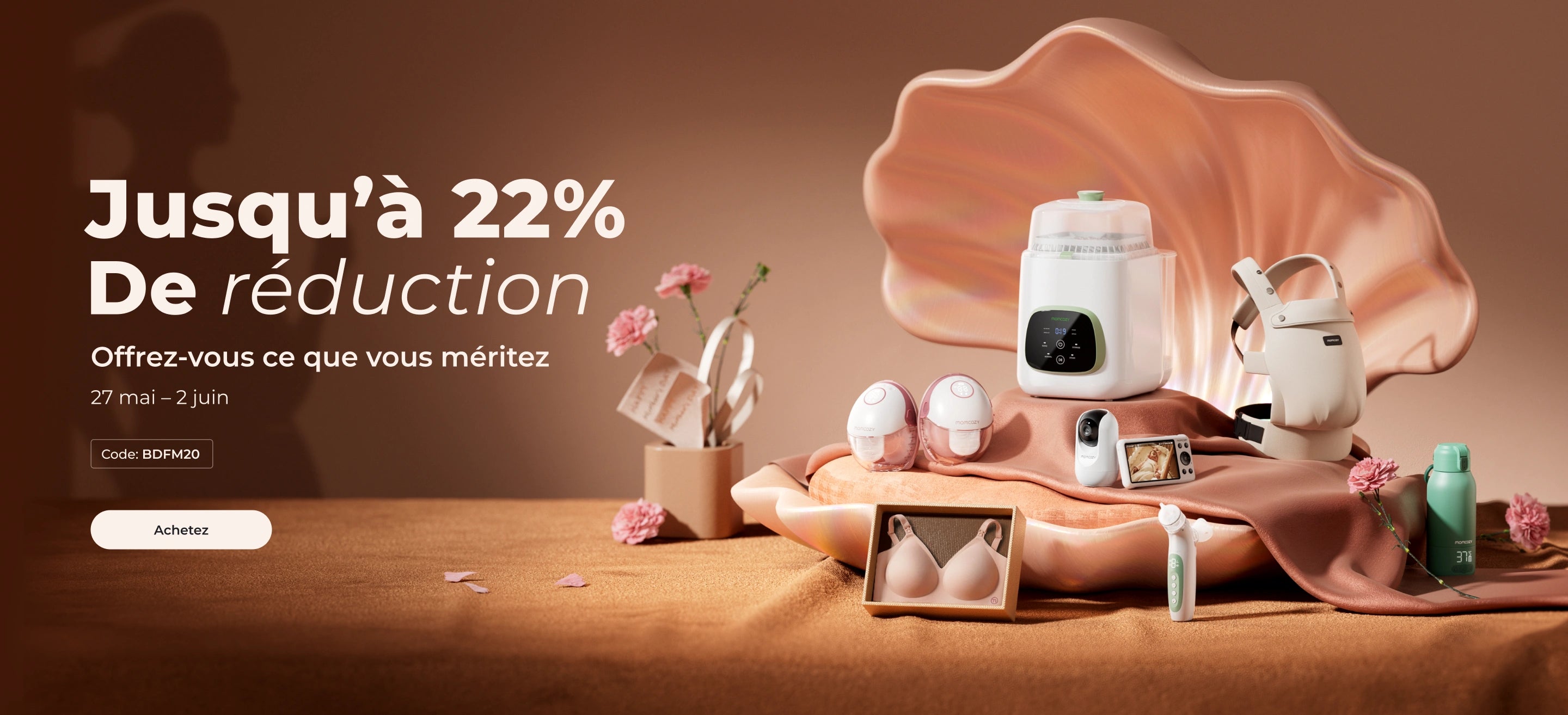 Soldes de la fête des mères