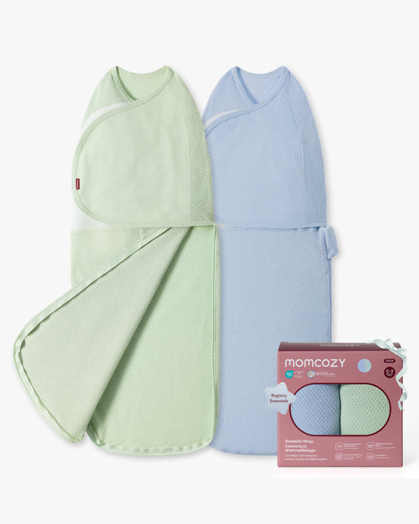 Breathable Newborn Swaddle for Cooler, Comfier Sleep