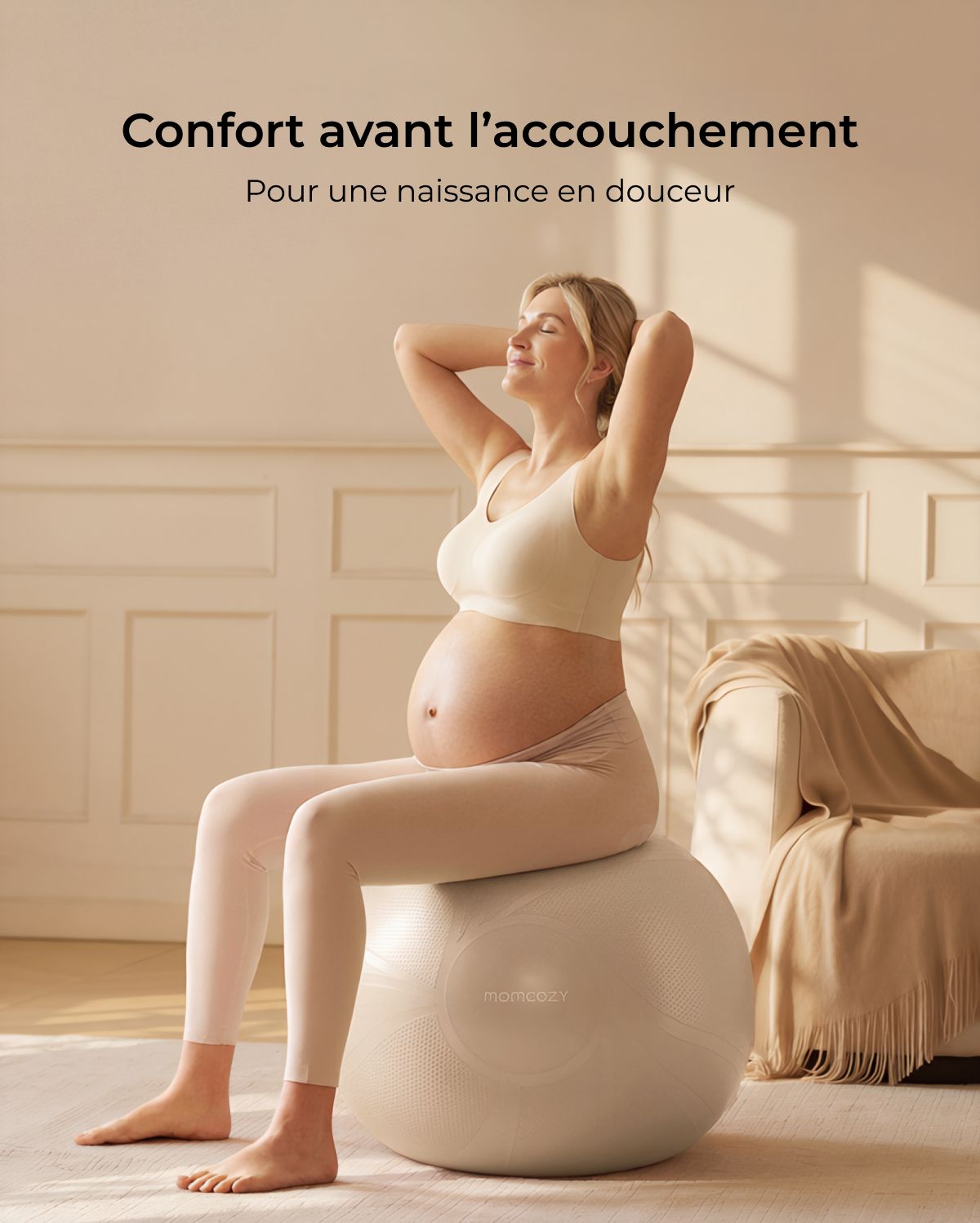 BirthEase Pregnancy Ball  Set— Birthing Ball