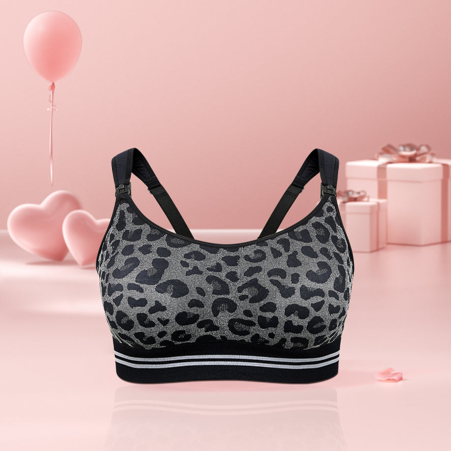 DEX - Soutien-gorge de pompage 4-en-1 sans couture en tissu extensible-HF022