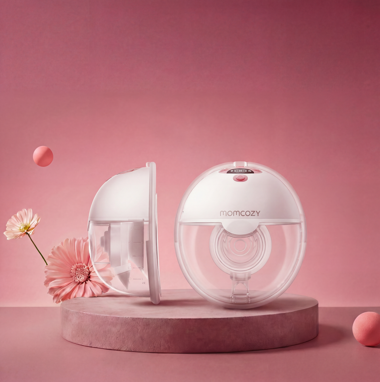 Tire-lait portable intelligent M5 – Amélioré avec contrôle via application