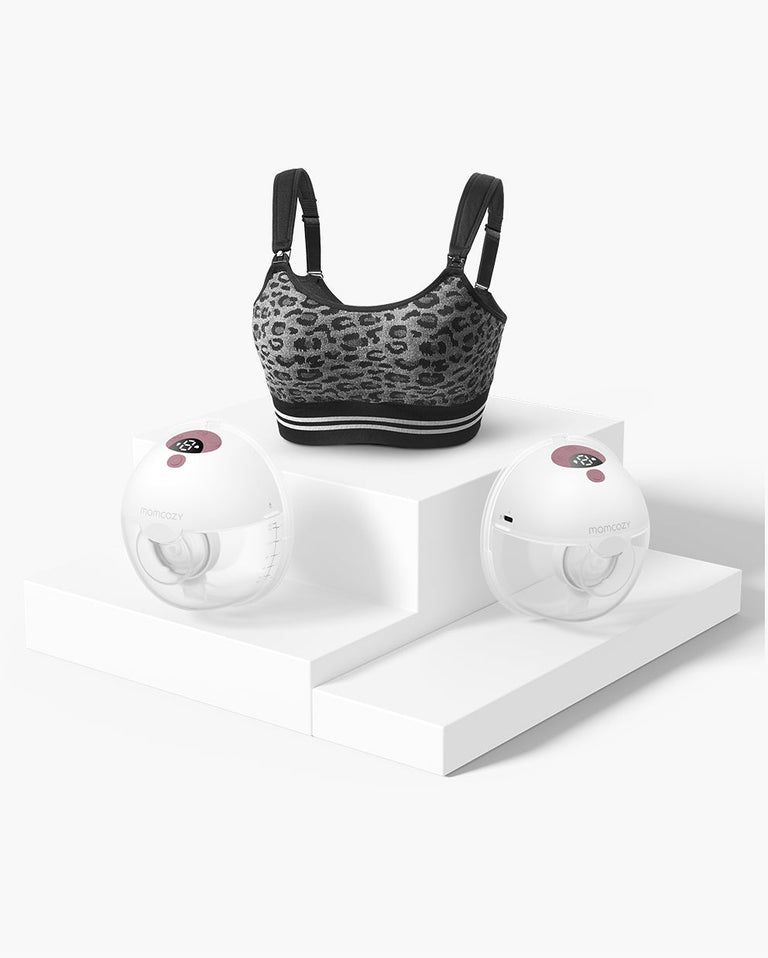 Translation missing: fr.Pack soutien-gorge M5 Smart : tire-lait double M5 Smart et soutien-gorge d’allaitement 4-en-1