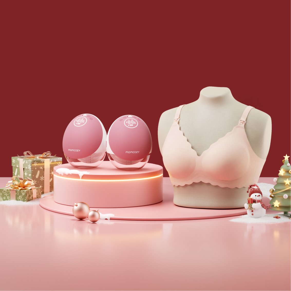 Pack Soutien-gorge M9 : Tire-lait mains libres M9 et Soutien-gorge d’allaitement CoolFit — Ultra extensible