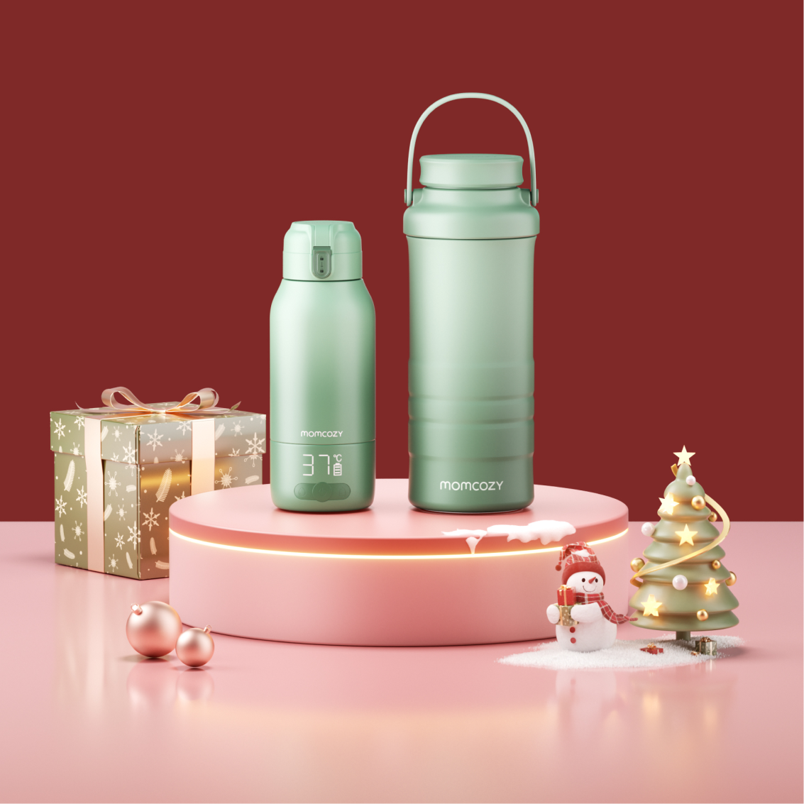 Pack Nomade : Chauffe-biberon Portable + Glacière à lait 650 ml