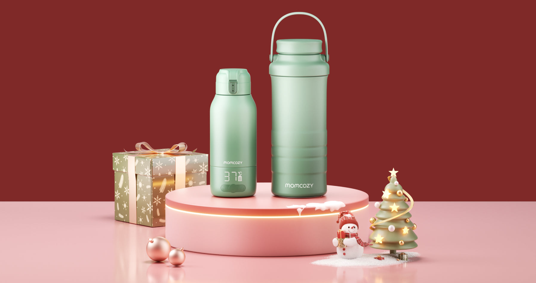 On-the-Go Bundle: Portable Milk Warmer + 22oz Milk Cooler