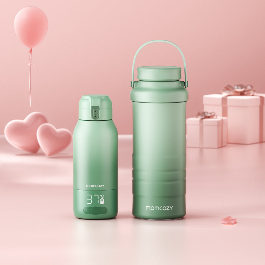 Pack Nomade : Chauffe-biberon Portable + Glacière à lait 650 ml