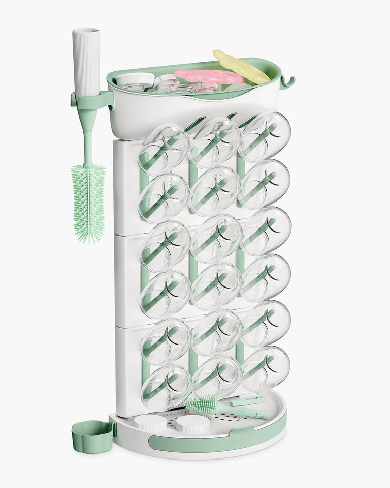 Momcozy DIY Grand support de séchage pour 18 bouteilles