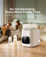 Cleaning Bundle: KleanPal Pro Baby Bottle Washer & 30 Descaling Tablets