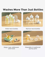 Cleaning Bundle: KleanPal Pro Baby Bottle Washer & 30 Descaling Tablets