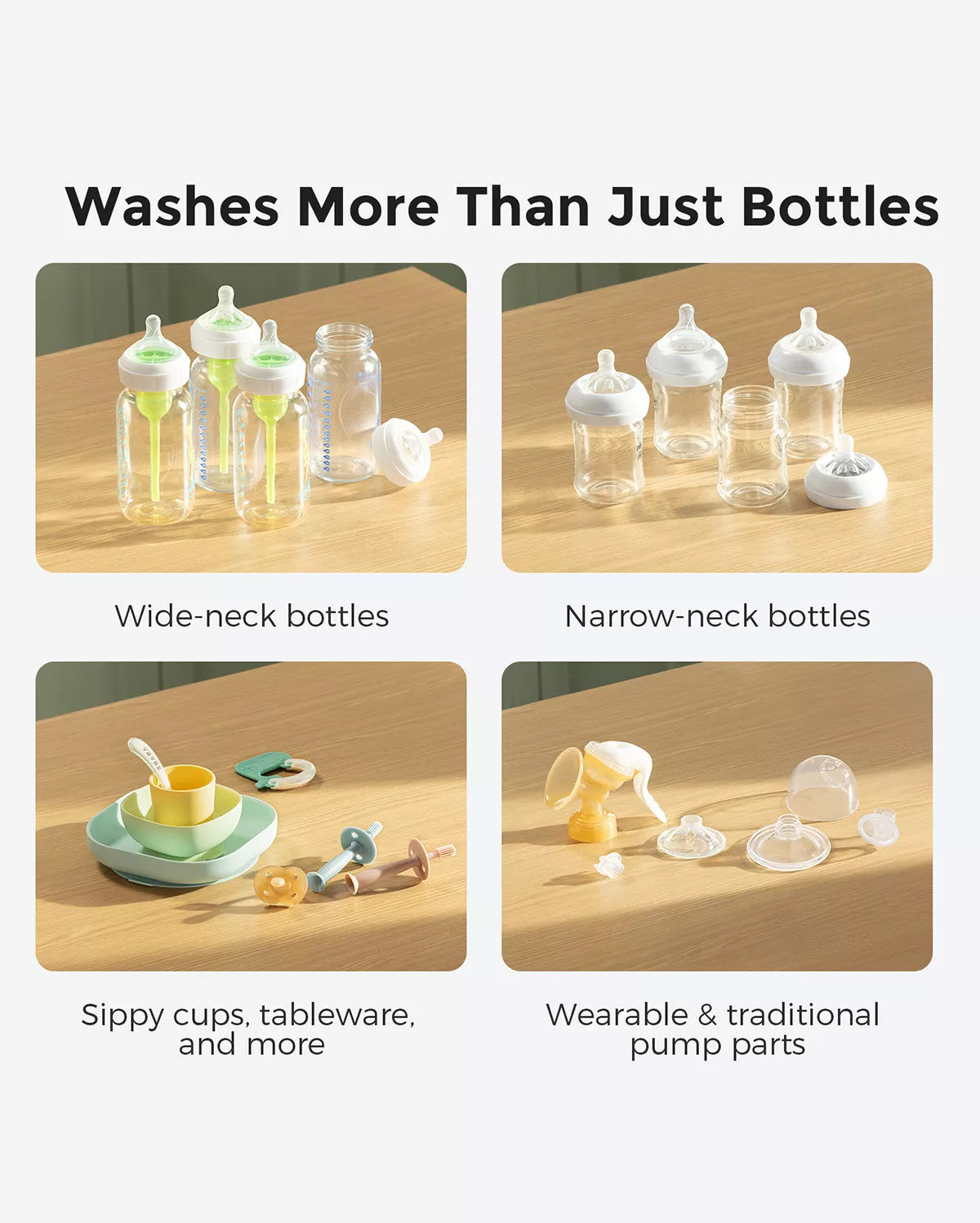 KleanPal Pro Baby Bottle Washer + 30 Tablets OFFERTES (Valeur 32,99€)