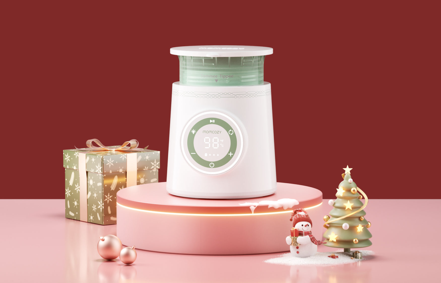 Chauffe-biberon portable sans fil pour le voyage