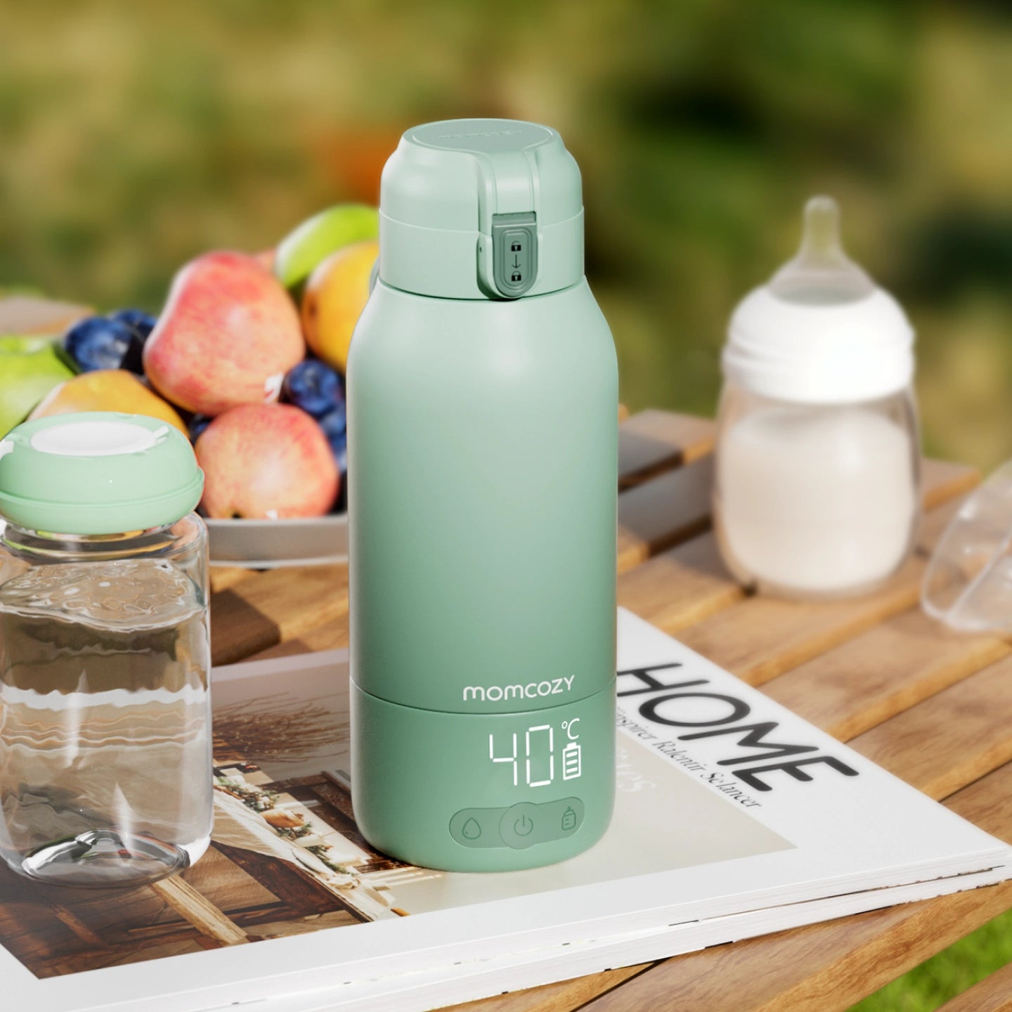 Hard to Heat Milk Outdoors