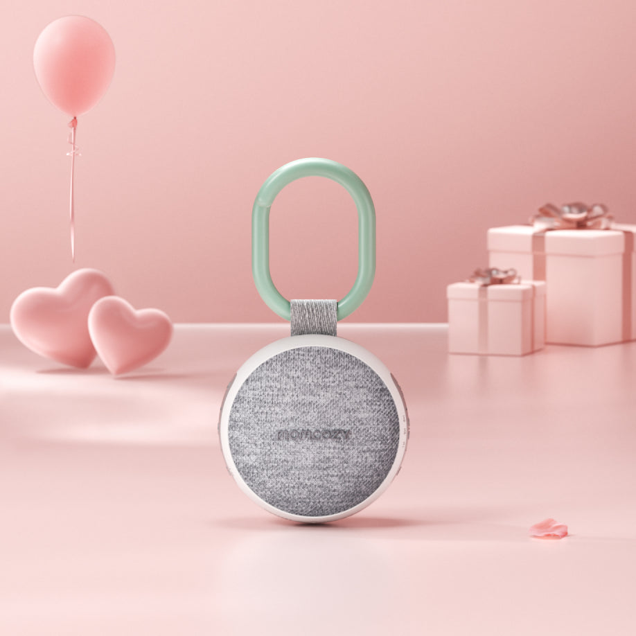 Machine à sons portable Momcozy – bruit blanc, berceuses & son de la nature