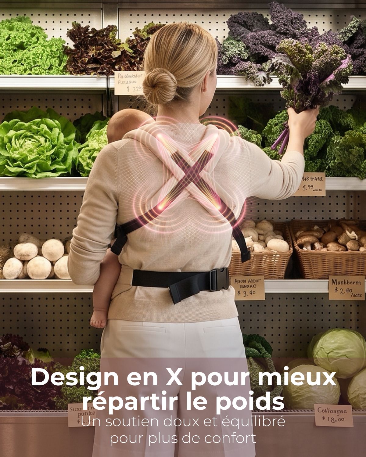PureHug Baby Carrier - Ergonomic Cozy & Lightweight