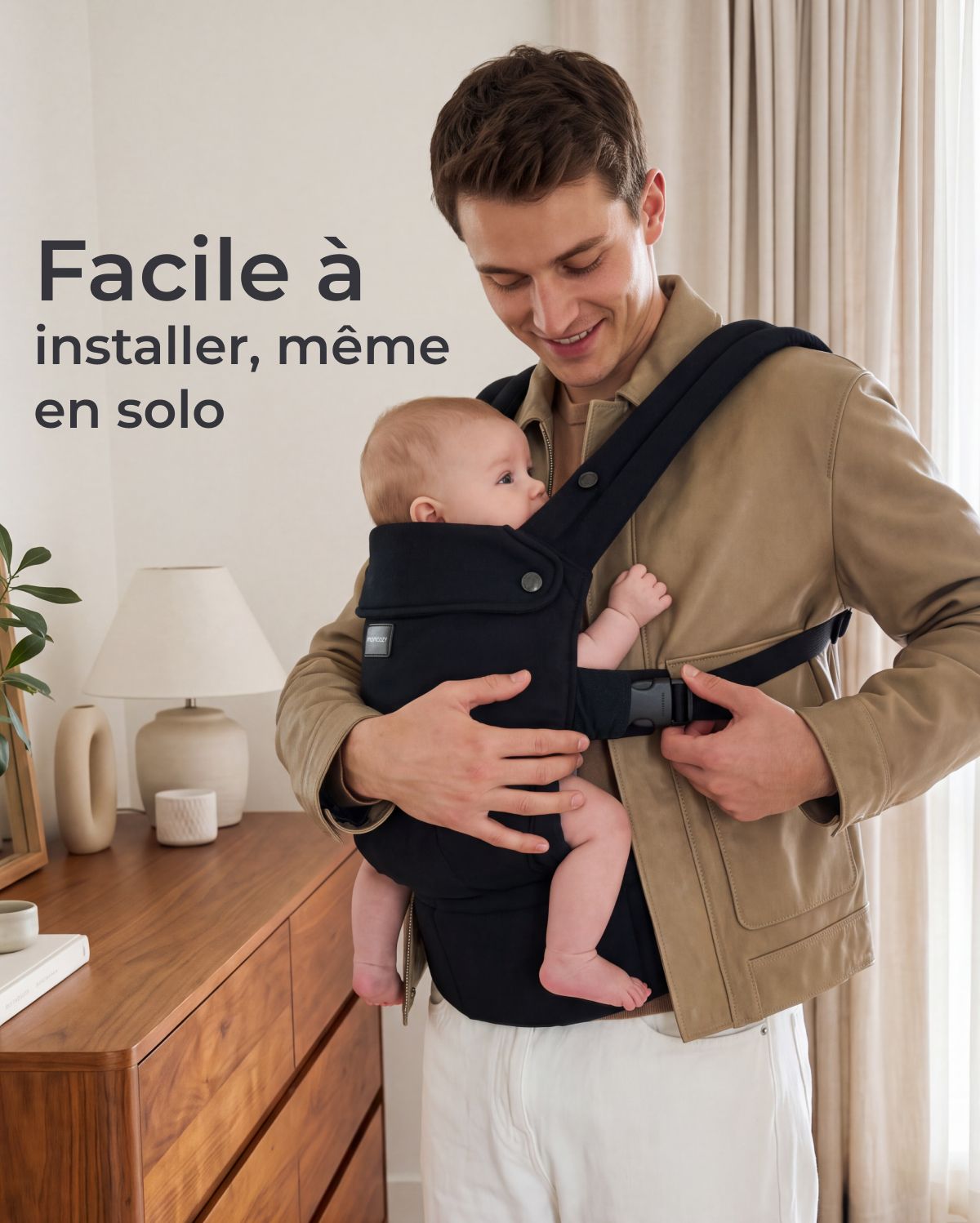 PureHug Baby Carrier - Ergonomic Cozy & Lightweight