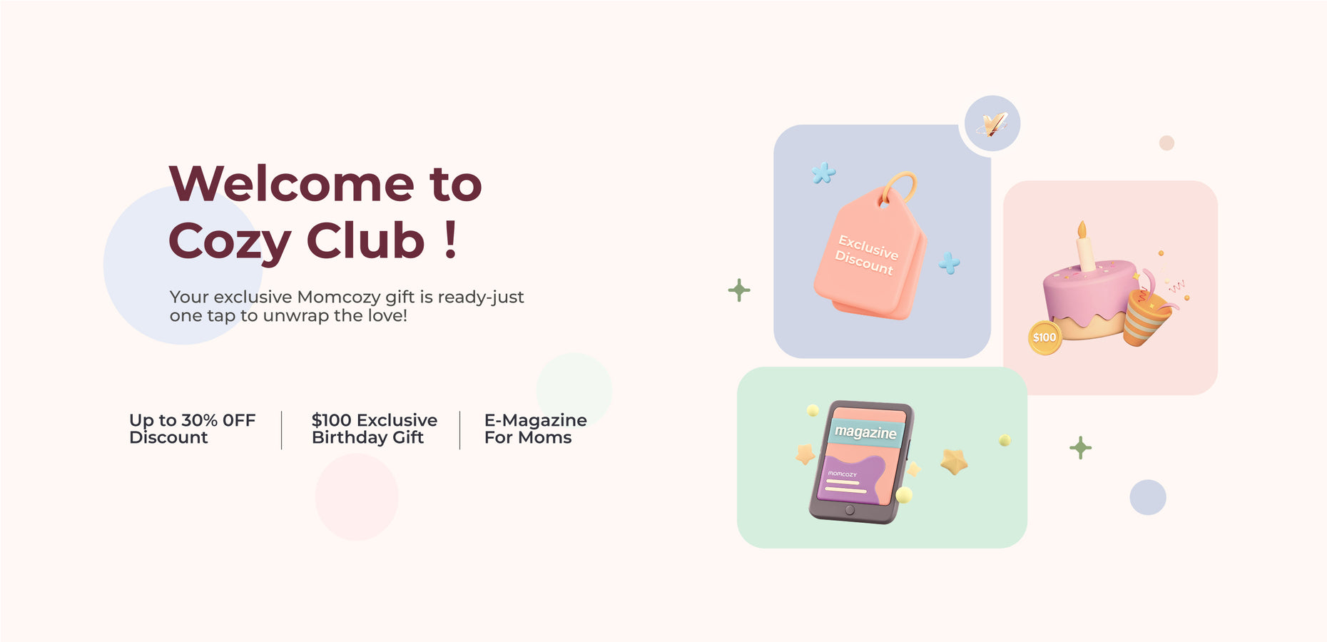 Unlock Exclusive Member Perks <br>and Get up to 30% Off <br>Your First Order