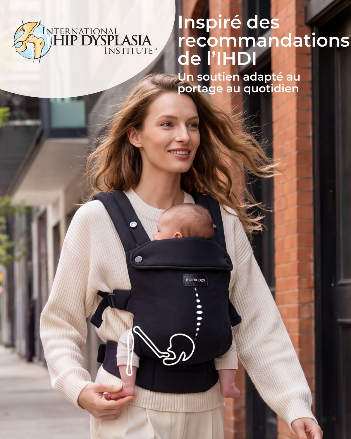 PureHug Baby Carrier - Ergonomic Cozy & Lightweight