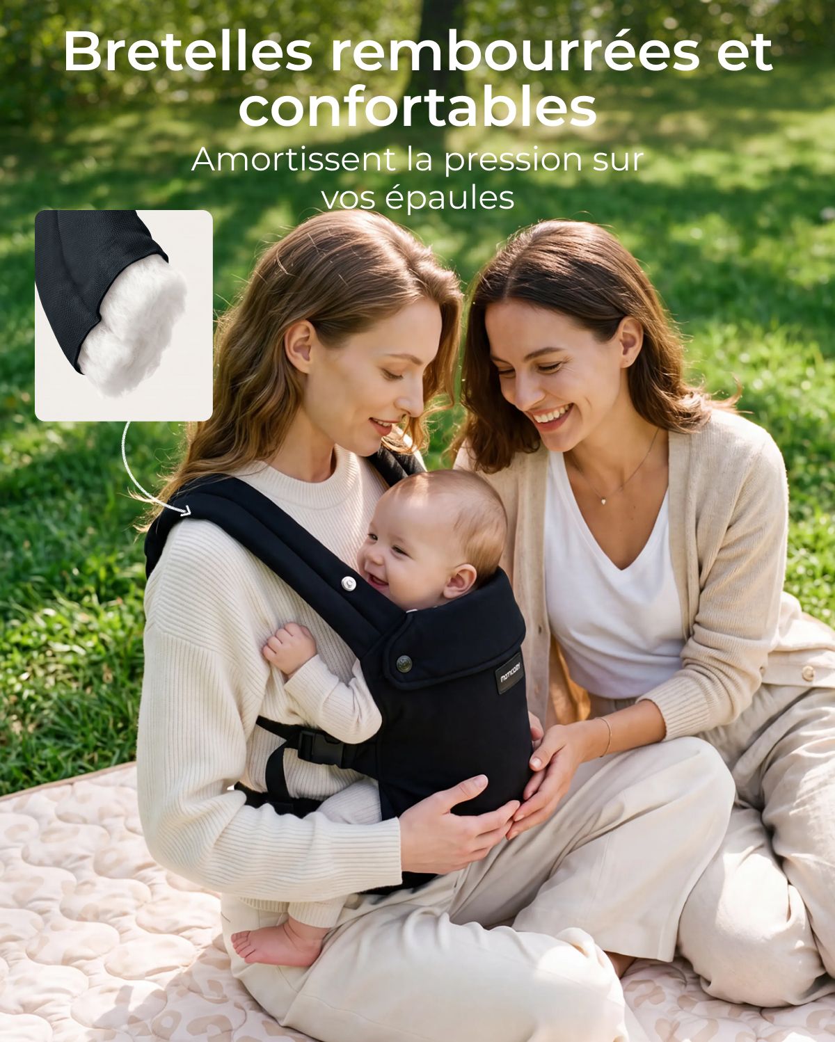 PureHug Baby Carrier - Ergonomic Cozy & Lightweight