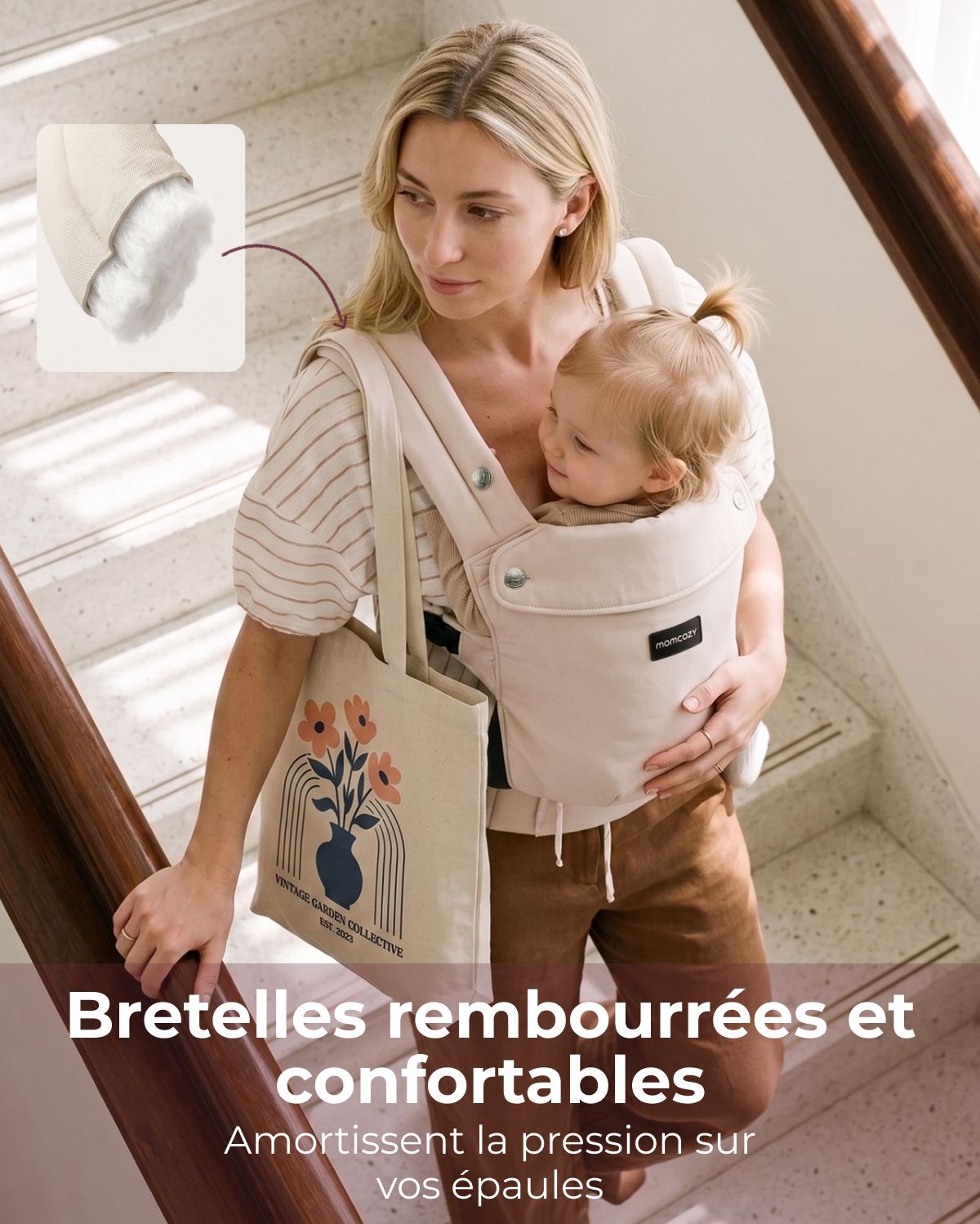 PureHug Baby Carrier - Ergonomic Cozy & Lightweight