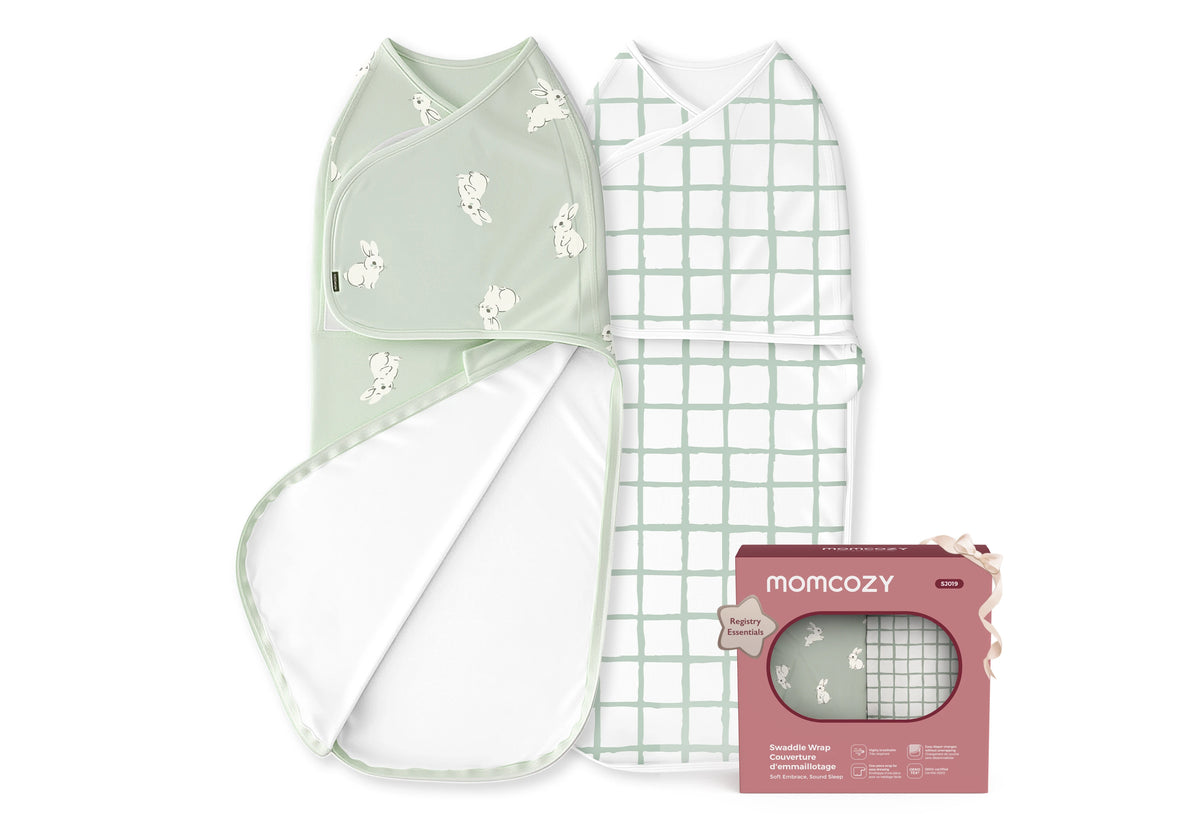 Momcozy Emmaillotage facile pour bébé 0-3 mois