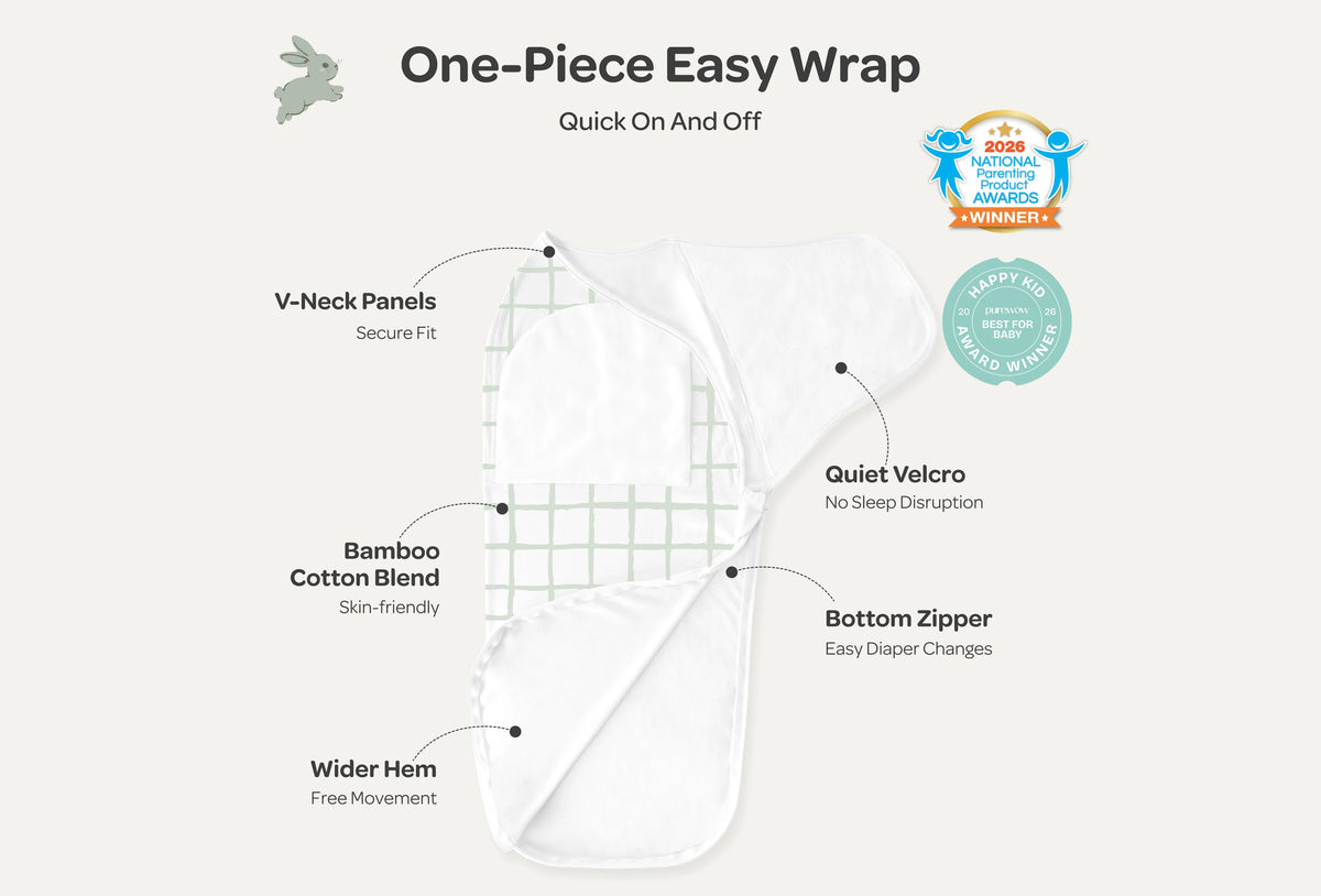 Momcozy Emmaillotage facile pour bébé 0-3 mois