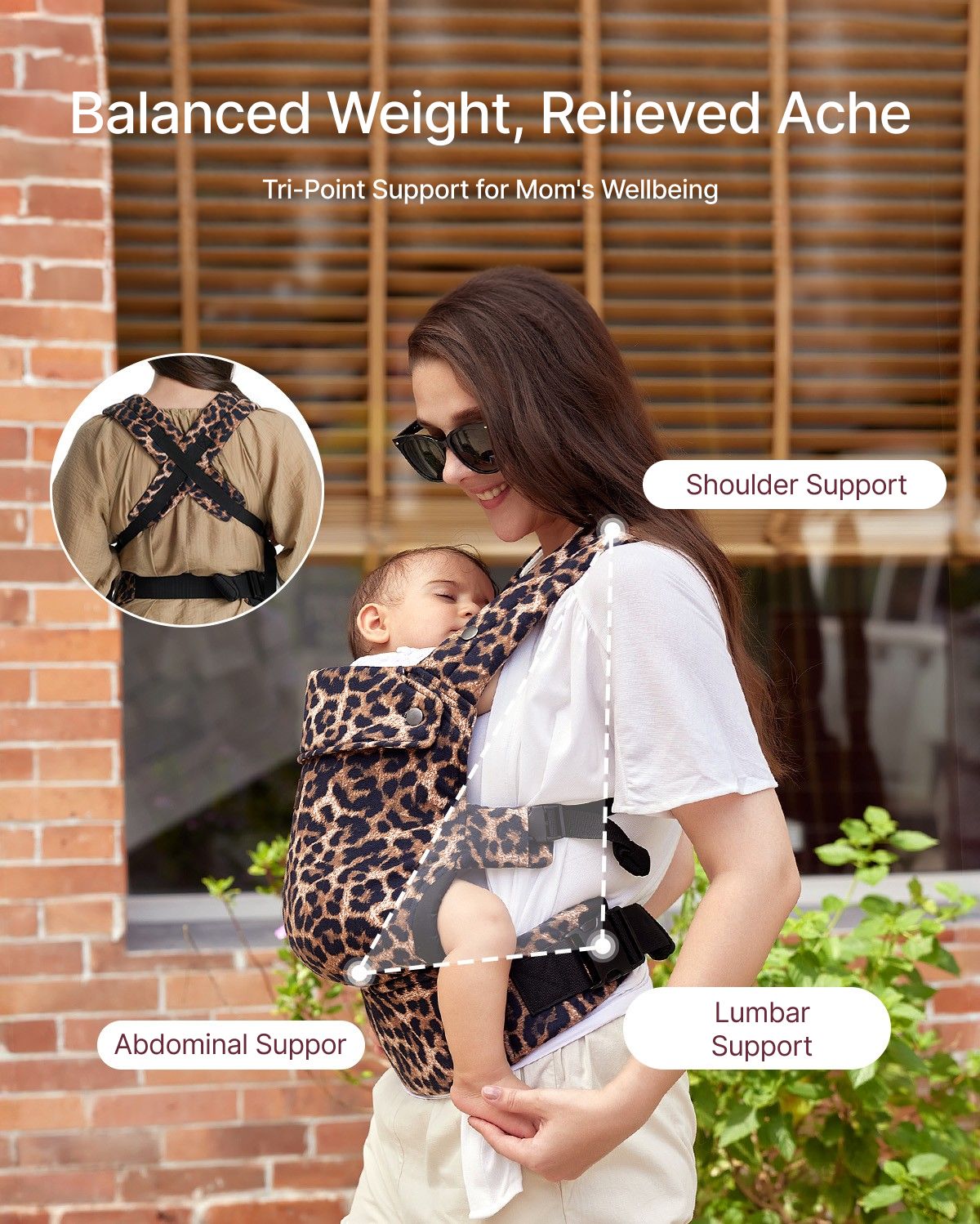 PureHug Baby Carrier - Ergonomic Cozy & Lightweight