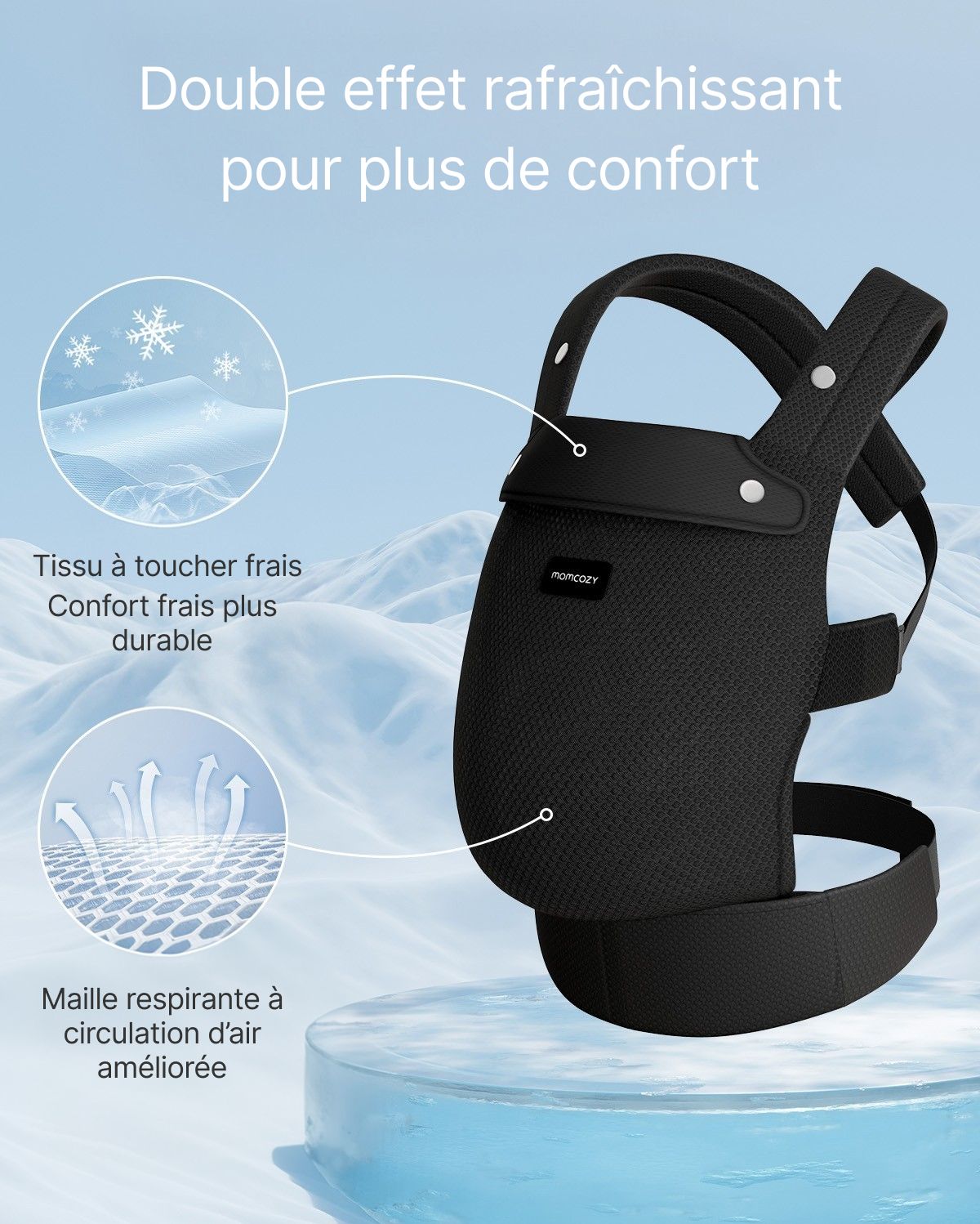 PureHug Baby Carrier - Ergonomic Cozy & Lightweight