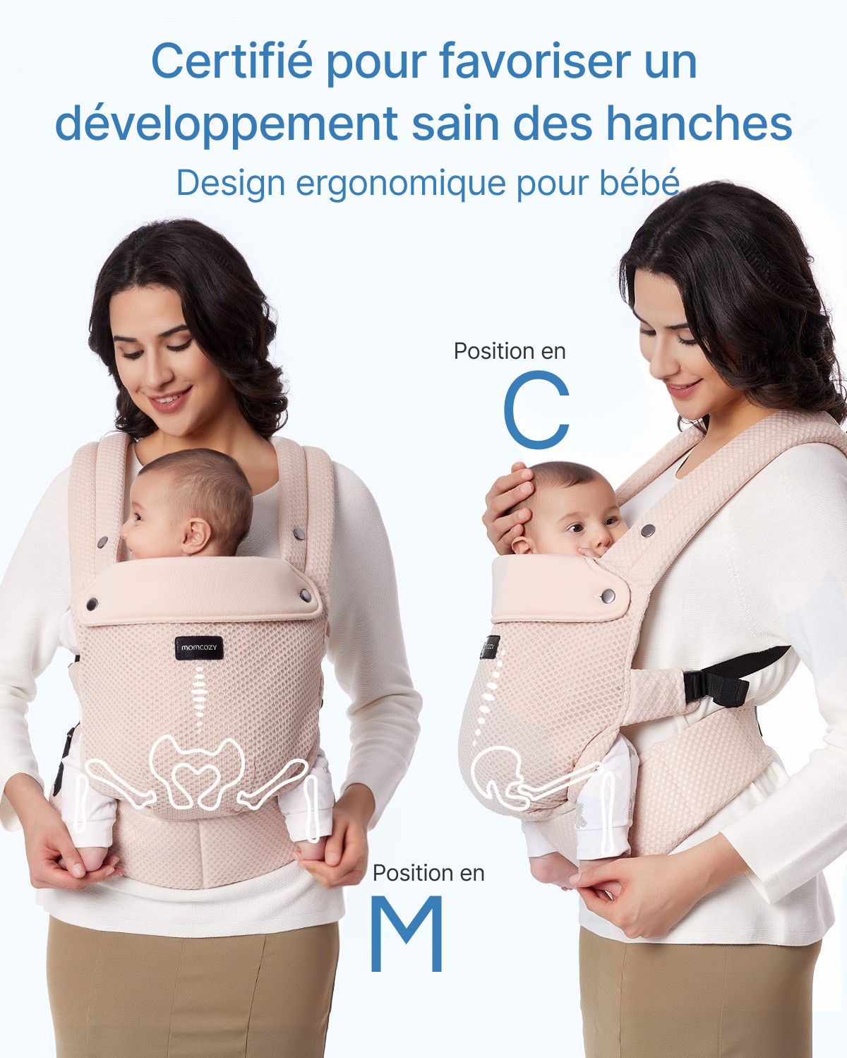 PureHug Baby Carrier - Ergonomic Cozy & Lightweight