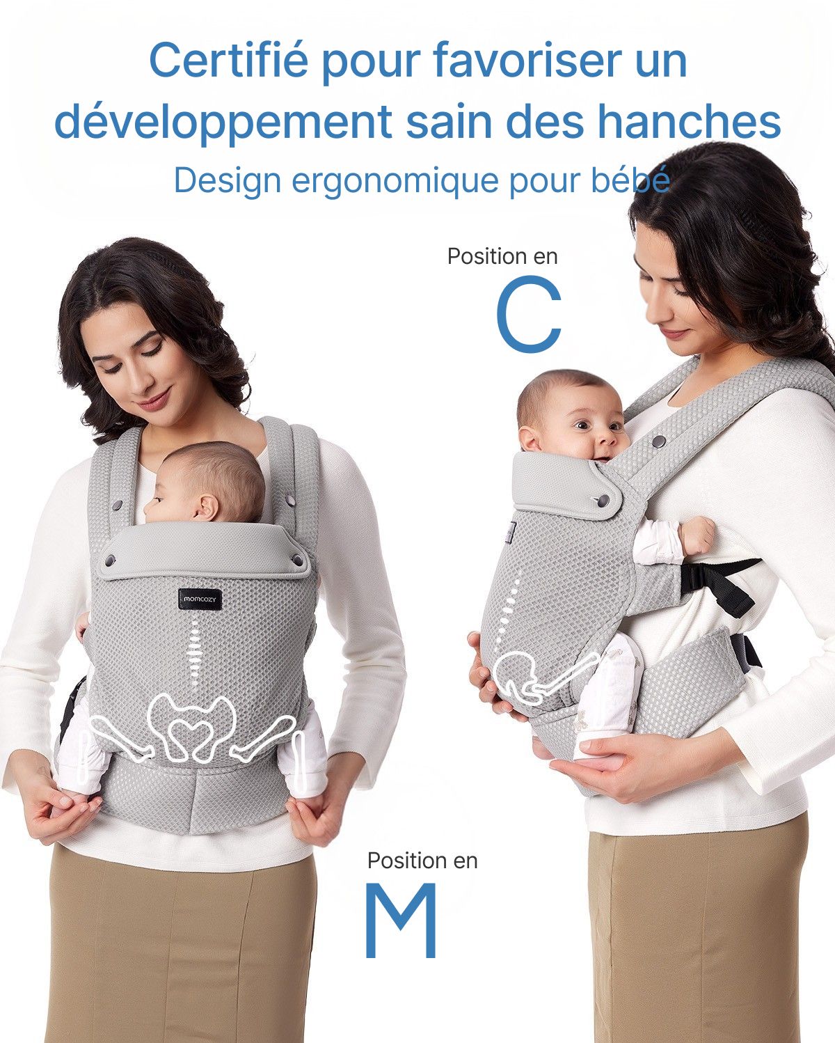 PureHug Baby Carrier - Ergonomic Cozy & Lightweight