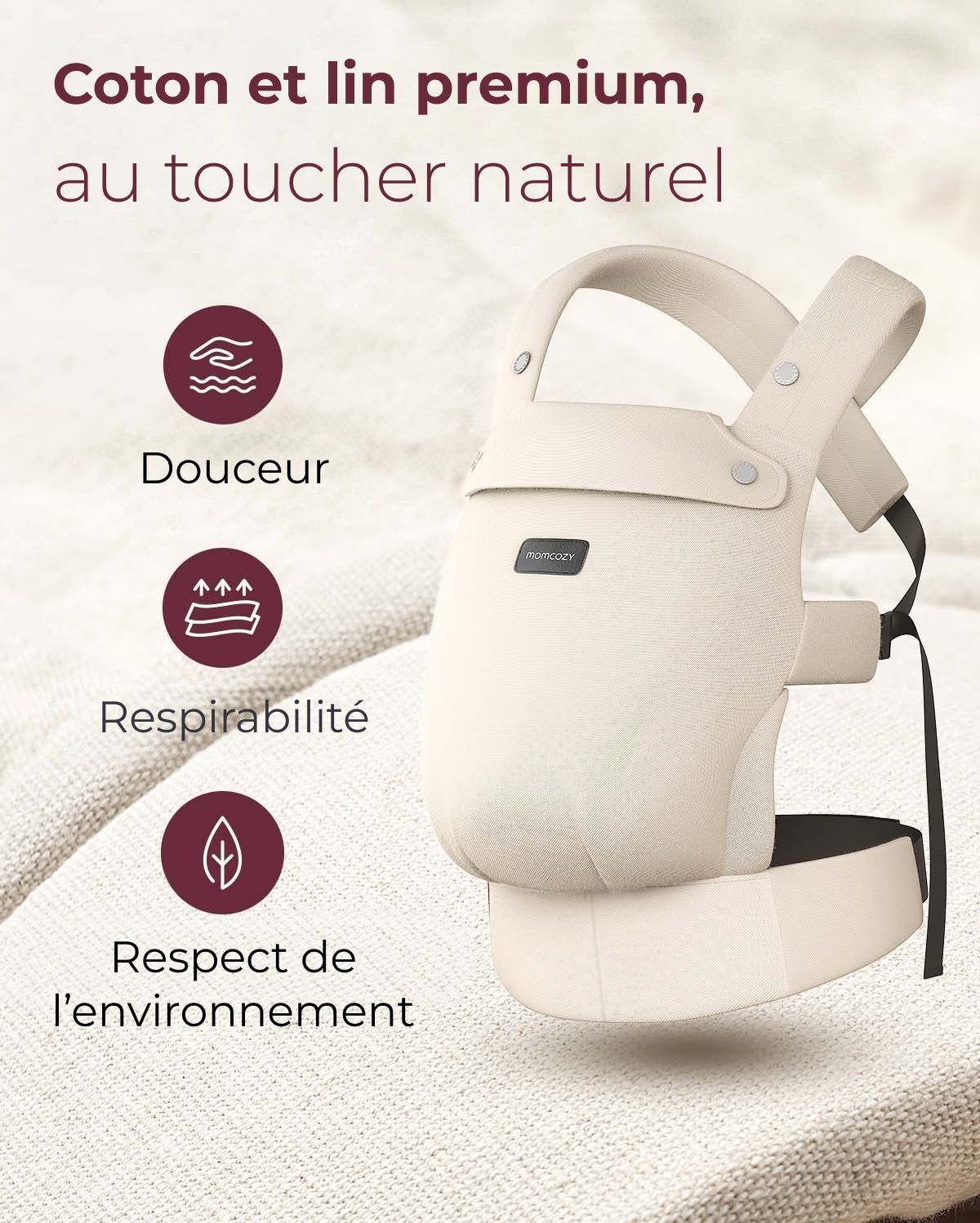PureHug Baby Carrier - Ergonomic Cozy & Lightweight