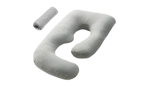 Cooling Pregnancy Pillow + Cover