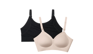 Soutien-gorge ultra-doux + soutien-gorge basique d’allaitement