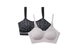 Soutien-gorge ultra-doux + Soutien-gorge d’allaitement 4-en-1