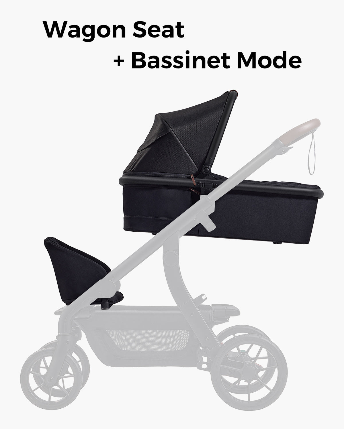 Dossier de siège pour la poussette wagon Momcozy ChangeGo
