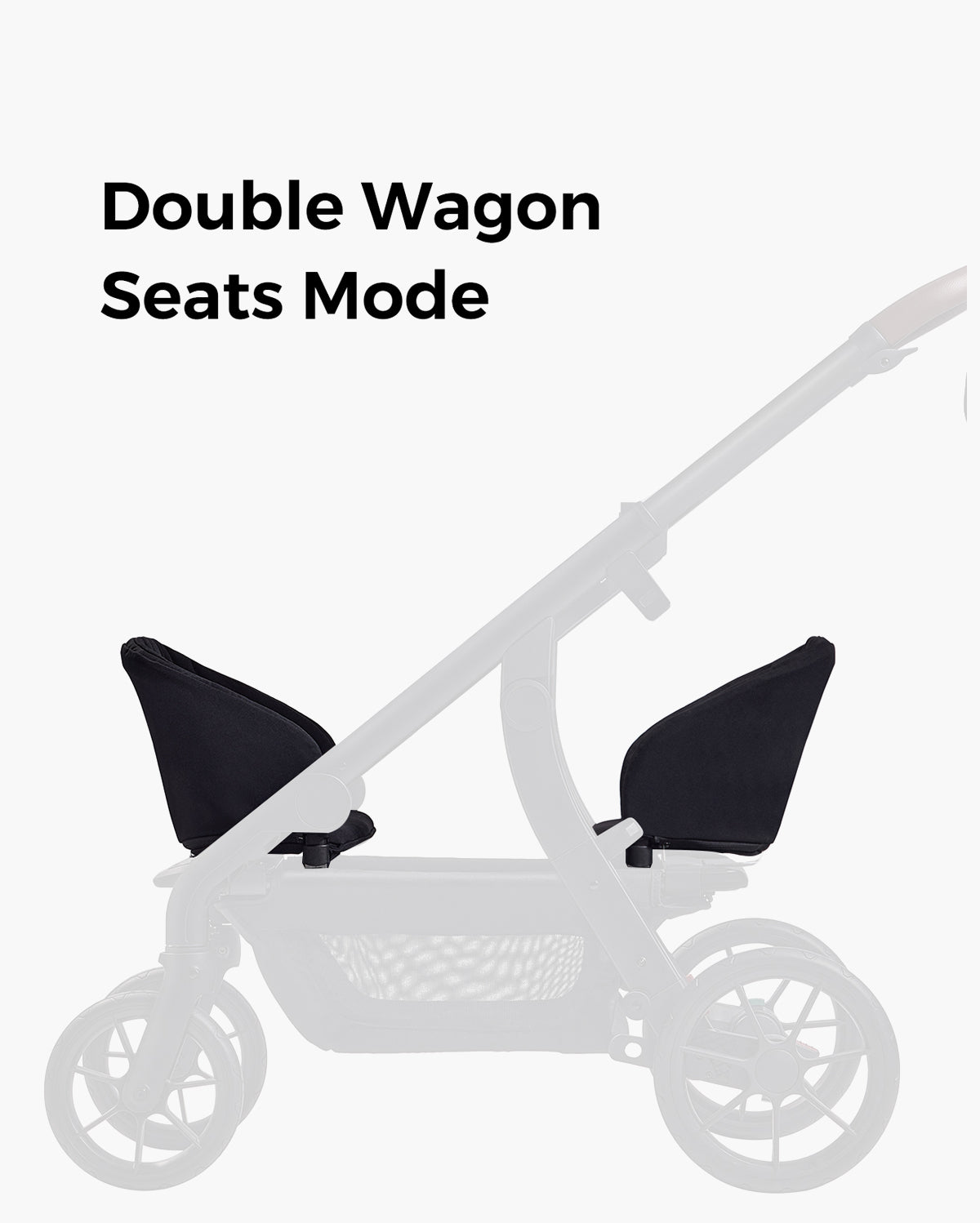 Dossier de siège pour la poussette wagon Momcozy ChangeGo