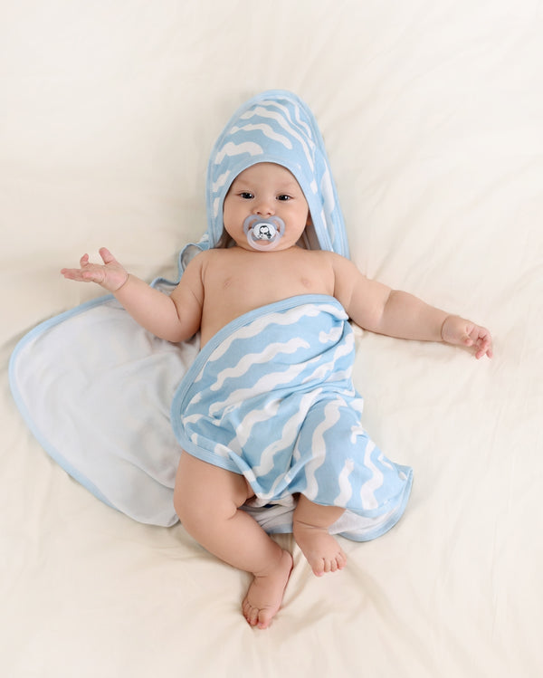 Serviette de bain à capuche pour bébé Momcozy