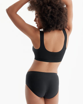 Mid-Rise Seamless Panty Back